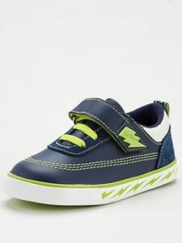 Image of Kickers Boys Tovni Bolt Trainer - Blue