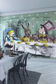 Image of Tea Party Wall Mural