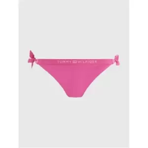 Image of Tommy Bodywear Side Tie Cheeky Bikini - Pink