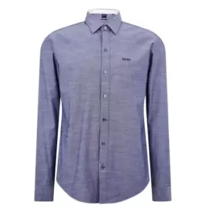 Image of Boss Robbie Shirt - Blue