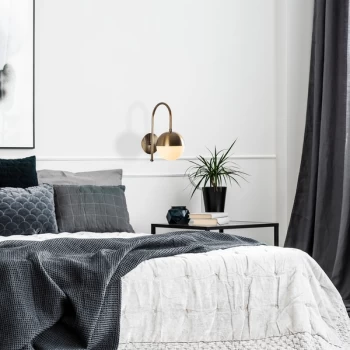 Image of Karsor - 3300 Vintage White Wall Lamp