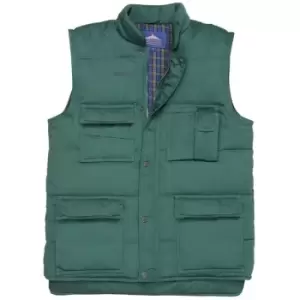 Image of Portwest S414BGRL - sz L Shetland Bodywarmer - Bottle Green - Bottle Green