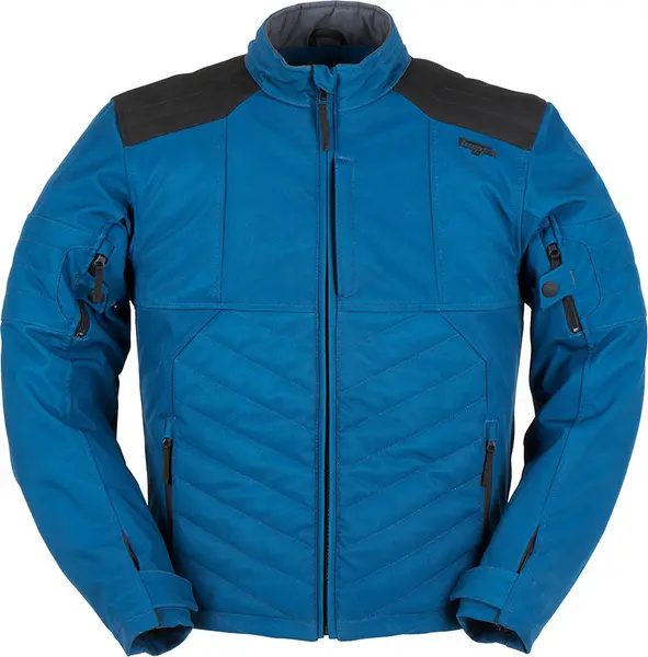 Image of Furygan Ice Track Jacket Blue Black XL