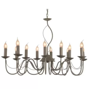 Image of Long Island Multi Arm Chandeliers Gray