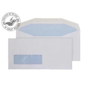 Image of Purely Everyday Mailer Gummed Window White 90gsm DL 114x235 Ref 3998LW