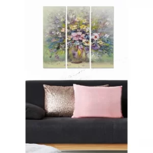 Image of MDF16767435 Multicolor Decorative MDF Painting (3 Pieces)