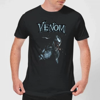 Image of Venom Profile Mens T-Shirt - Black - M