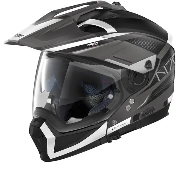 Image of Nolan N70-2 X Earthquake 46 Flat Lava Grey ECE 22.06 Multi Helmet Size M