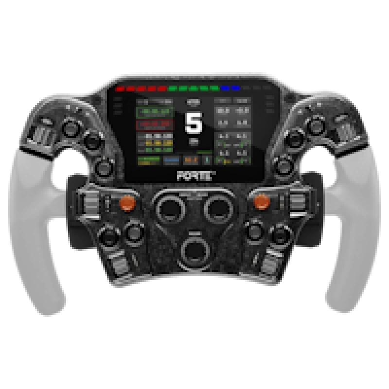 Image of Asetek SimSports Forte Formula Pro Button Box 4.3" LCD aRGB - Bla