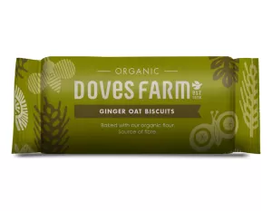 Image of Doves Farm Ginger Oat Biscuits 200g