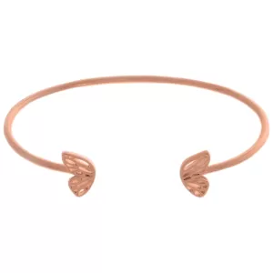 Image of Ladies Olivia Burton Rose Gold Plated Butterfly Wing Bangle OBJ16EBB05