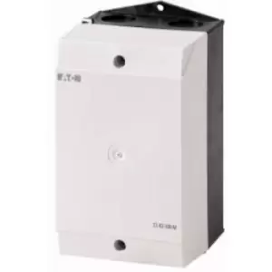 Image of Eaton CI-K2-100-M Enclosure for mounting plate (L x W x H) 100 x 100 x 160 mm Grey-white (RAL 7035), Black (RAL 9005)