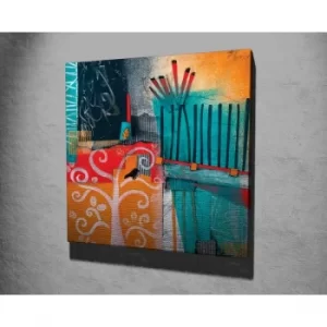 Image of KC292 Multicolor Decorative Canvas Painting