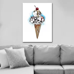 Image of 441743683_70100 Multicolor Decorative Canvas Painting