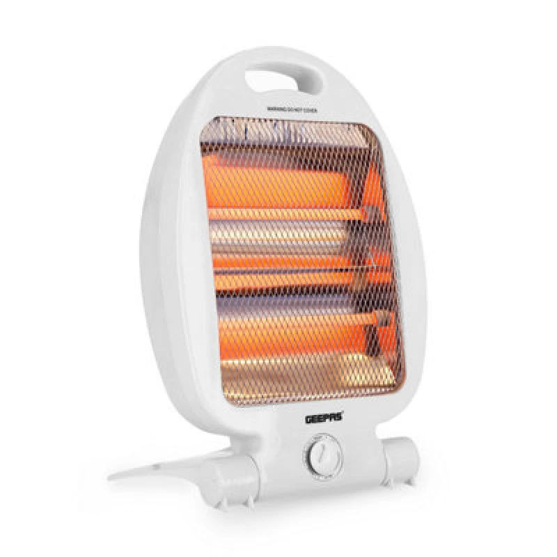 Image of Geepas Quartz Halogen Heater Portable 2 Heat Settings 300W/600W