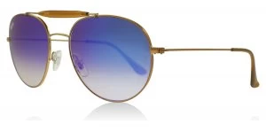 Image of Ray-Ban 3540 Sunglasses Shiny Bronze 198/8B 58mm