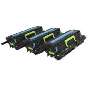 Image of Lexmark 72K0F50 Original Colour Return Programme Developer Photoconductor Set CMY