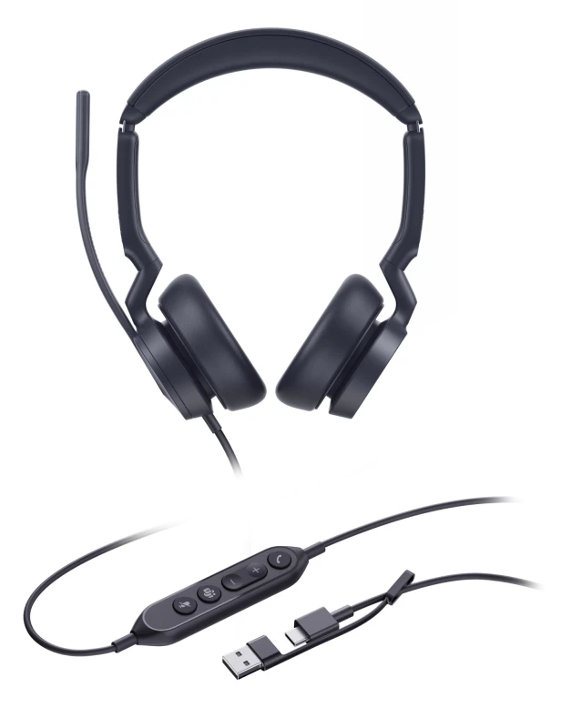 Image of Yealink UH46 Dual Teams USB-C/A Headset