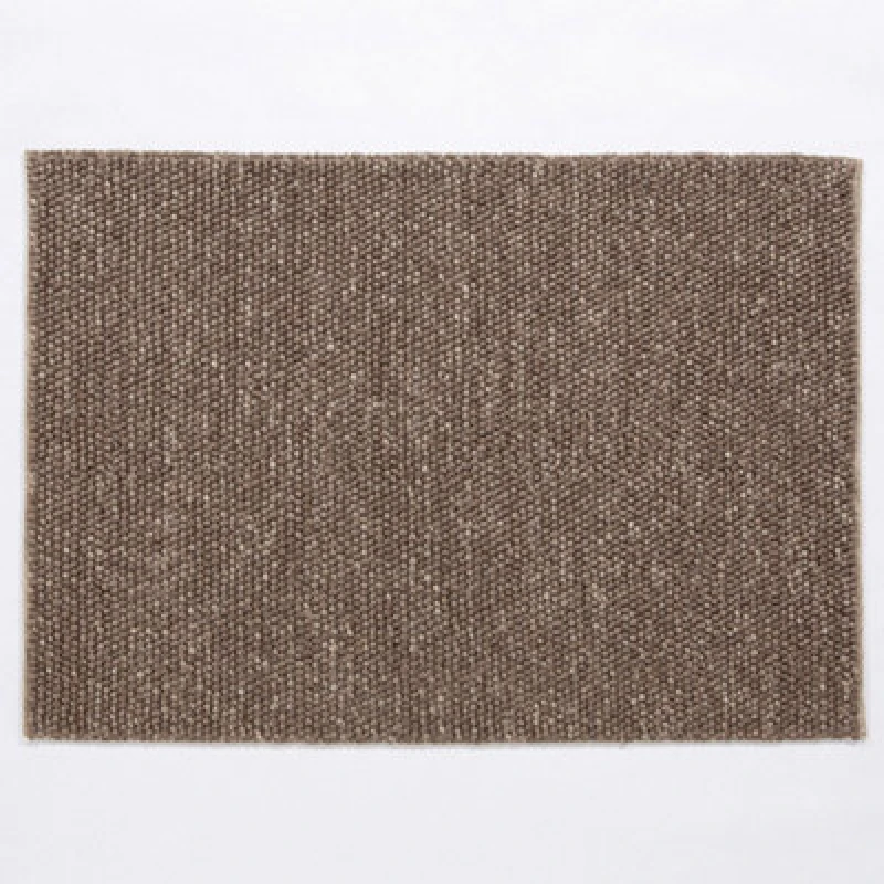 Image of Esselle Home Delilah Mottled Wool Pebble Taupe Rug 200X290Cm
