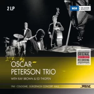 Image of 1960 Cologne Gurzenich Concert Hall by Oscar Peterson Trio Vinyl Album