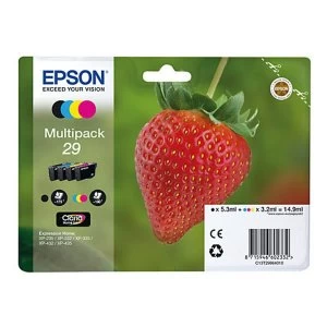 Image of Epson 29 Black and Tri Colour Ink Cartridge