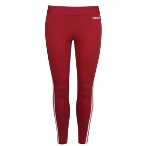 Image of adidas Essentials 3-Stripes Leggings Ladies - Maroon
