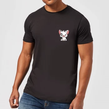 Image of Disney Moana Pua The Pig Mens T-Shirt - Black - 5XL