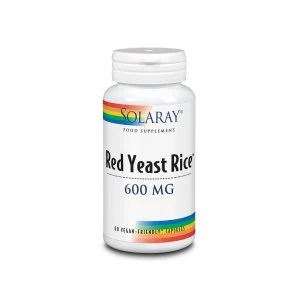 Image of Solaray Red Yeast Rice 600mg Capsules 60 (69474)