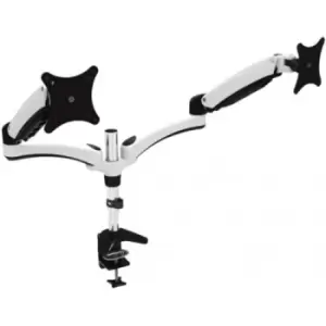 Image of Amer HYDRA2 monitor mount / stand 71.1cm (28") Clamp Black Chrome White