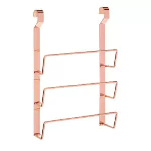 Image of Pan Lid Rack in Rose Gold Iron