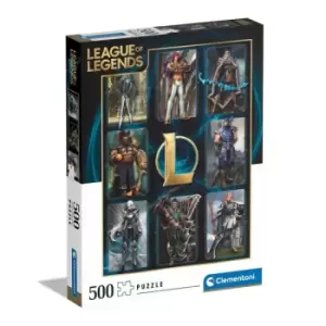 Image of League of Legends Jigsaw Puzzle Characters (500 pieces)
