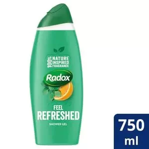 Image of Radox Shower Gel Feel Refreshed 750ml