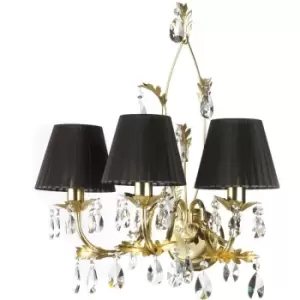 Image of Onli Karen Candle Wall Lamp Gold, Black