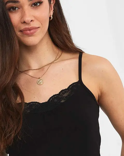 Image of Joe Browns Essential Cami Black Female 10 ZY47501