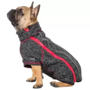 Image of Trespass Boomer AT200 Windproof Midweight Dog Fleece Jacket L - Back 21.6', Torso 35.4', Neck 19.7'