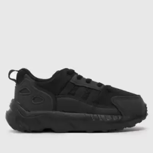 Image of Adidas Black Zx 22 Toddler Trainers