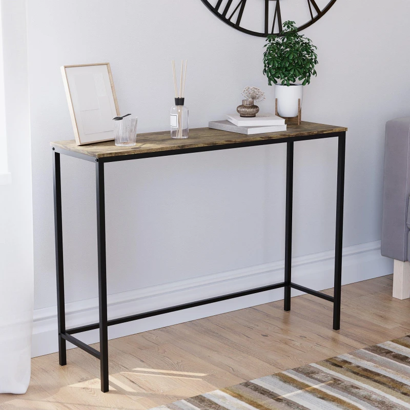 Image of Lassic Vida Designs Brooklyn Console Table Dark Wood unisex One Size