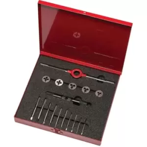 Image of L120 HS-8M 18-PC HSS Straight Flute Tap & Die Set