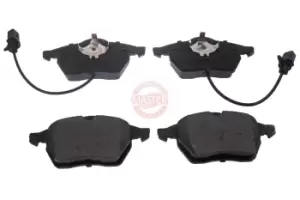 Image of MASTER-SPORT Brake pad set VW,AUDI,SKODA 13046071102N-SET-MS 4B0698151N,8E0698151K,4B0698151N 8E0698151J