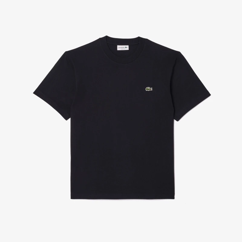 Image of Lacoste Mens Regular Fit Small Logo T-Shirt Black 031 male 4XL