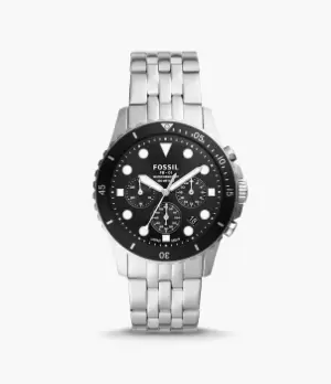 Image of Fossil Men FB-01 Chronograph Stainless Steel Watch