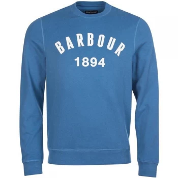 Image of Barbour John Crew Sweatshirt - blue BU53
