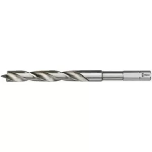Image of Wera 05104600001 Wood twist drill bit 3mm Total length 70 mm 1/4 (6.3 mm)