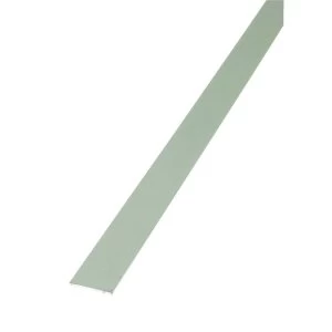 Image of Wickes 20mm Multi Purpose Flat Bar - Anodised Aluminium 1m