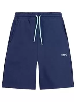 Image of Levis Boys Seasonal Sweat Shorts - Blue Size 10 Years