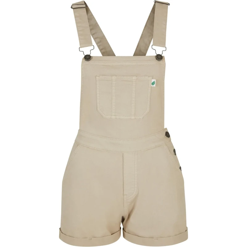 Image of Urban Classics Womens organic short overalls Urban Classics Blanc Female 2XL