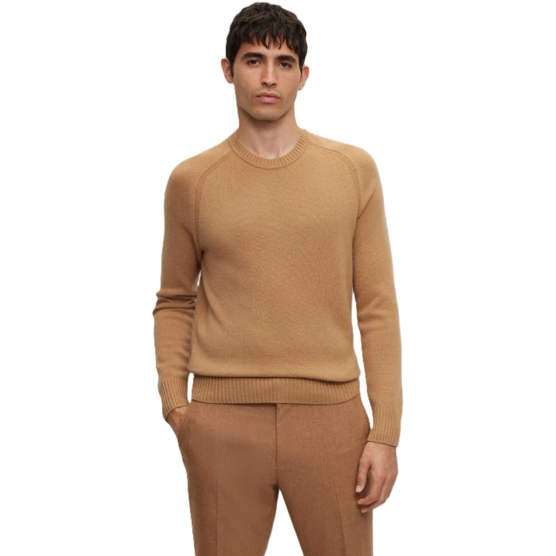 Image of Boss Mens Maglio Jumper Beige male XL