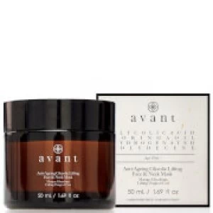 Image of Avant Skincare Anti Ageing Glycolic Lifting Face and Neck Mask 50ml