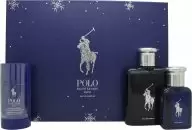 Image of Ralph Lauren Polo Blue Gift Set 125ml Eau de Parfum + 40ml Eau de Parfum + 75g Deodorant Stick