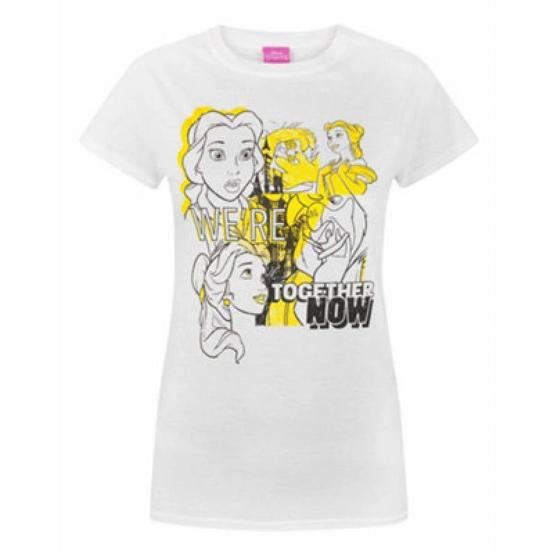 Image of (X-Large) Disney Short Sleeved T-Shirt (Womens White)